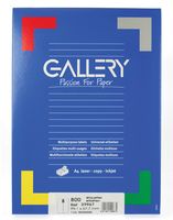 Gallery witte etiketten ft 99,1 x 67,7 mm (b x h), ronde hoeken, doos van 800 etiketten - thumbnail