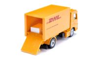 Siku DHL logistiek geschenkset inclusief vrachtwagen heftruck bezorgwagen pallets en pakketten metaal/kunststof geel bewegende onderdelen - thumbnail
