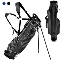 Golftas Golfstandtas met Poten Regenhoes & 4-vaks Verdeling Lichte Draagbare Golftas met Standaard voor Dames & Heren