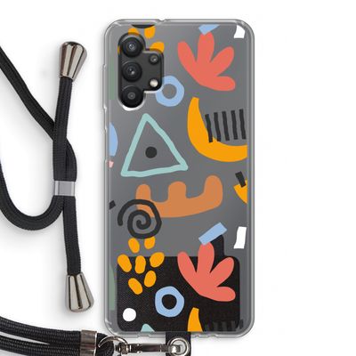 Abstract: Samsung Galaxy A32 5G Transparant Hoesje met koord