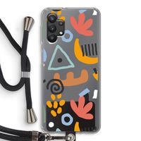 Abstract: Samsung Galaxy A32 5G Transparant Hoesje met koord