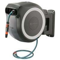 GARDENA Automatische muurhaspel RollUp XL 35 m met witte rand