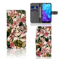 Huawei Y5 (2019) Hoesje Flowers