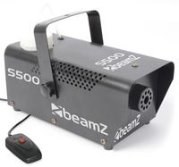 BeamZ compacte metalen rookmachine S500 met rookvloeistof - thumbnail