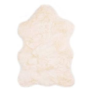 Tapeso Kindervloerkleed schaap - Fluffy crème - 55x80 cm