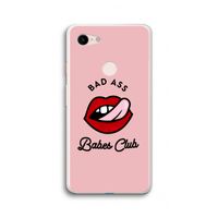 Badass Babes Club: Google Pixel 3 XL Transparant Hoesje