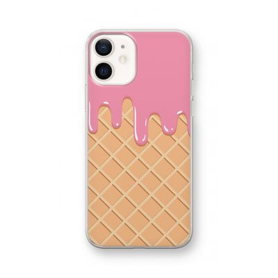 Ice cream: iPhone 12 Transparant Hoesje