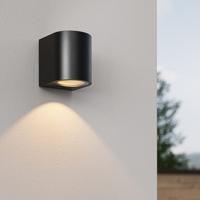 Alvin LED Wandlamp - Downlight - excl. GU10 - Dimbaar - IP65 - Binnen en Buiten - Wandspot - Zwart - Polycarbonaat