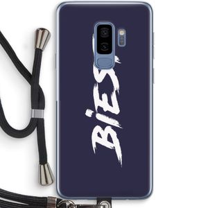 Biest: Samsung Galaxy S9 Plus Transparant Hoesje met koord