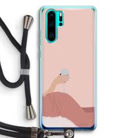 Wine: Huawei P30 Pro Transparant Hoesje met koord