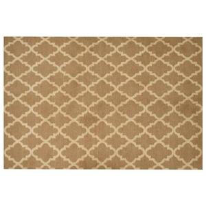 Beliani - MERMER - Laagpolig vloerkleed - Beige - 200 x 300 cm - Jute