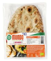 Naanbrood knoflook/koriander bio