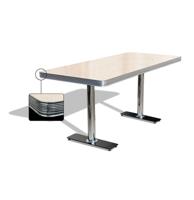 Bel Air Tafel TO-29W Antiek Wit