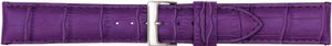 Horlogeband Poletto 454.17A.18 Leder Violet 18mm