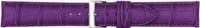 Horlogeband Poletto 454.17A.16 Leder Violet 16mm