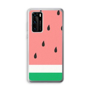 Watermeloen: Huawei P40 Transparant Hoesje