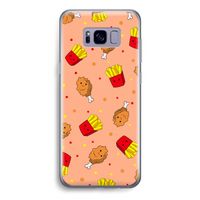 Chicken 'n Fries: Samsung Galaxy S8 Transparant Hoesje