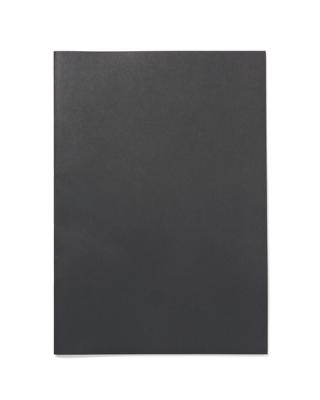 HEMA Schriften A4 Gelinieerd Zwart - 5 Stuks