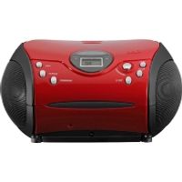 SCD-24 red/black  - Portable radio/recorder SCD-24 red/black - thumbnail