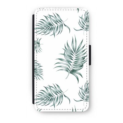 Simple leaves: iPhone XS Flip Hoesje