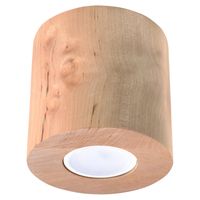 Sollux Plafondlamp Orbis hout - thumbnail