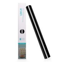 LOKLiK • permanent zelfklevend vinyl glanzend zwart 30,5x180cm