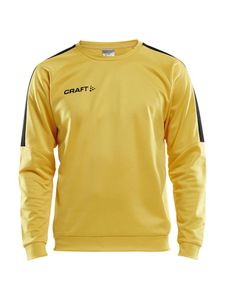 Craft 1906980 Progress R-Neck Sweater M - Yellow/Black - XXL
