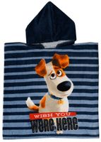Universal badponcho The Secret Life Of Pets 2 junior 50 x 100 cm - thumbnail
