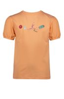 NoNo Meisjes - t-shirt Kella - Papaya Punch - thumbnail