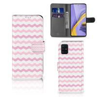 Samsung Galaxy A51 | Telefoon Hoesje | Waves Roze