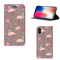 Apple iPhone X | Xs | Hoesje maken | Flamingo