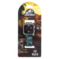 Jurassic World LED Horloge Groen Jurassic World LED Horloge Groen
