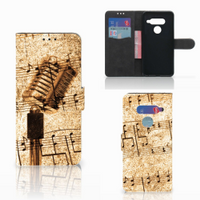 LG V40 Thinq Telefoonhoesje met foto Bladmuziek - thumbnail