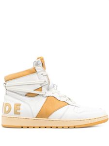 RHUDE baskets montantes Rhecess - Blanc