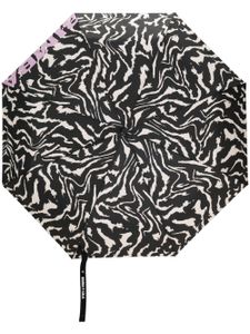 Bimba y Lola parapluie à imprimé Tiger Liquid - Noir