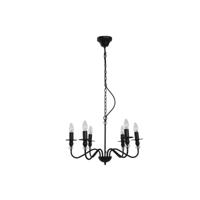 Plafondlamp Home ESPRIT Zwart Metaal 25 W 54 x 54 x 46 cm