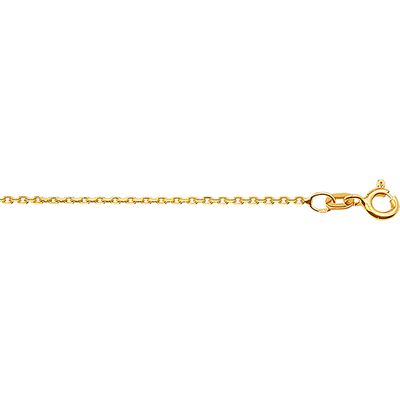 Ketting Doublé Anker Gediamanteerd 1,3 mm