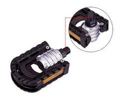 Union Vouwpedalen sp-151n aluminium zilver