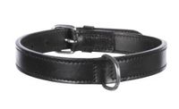 TRIXIE 18241 Zwart Leer Medium Hond Standaard halsband
