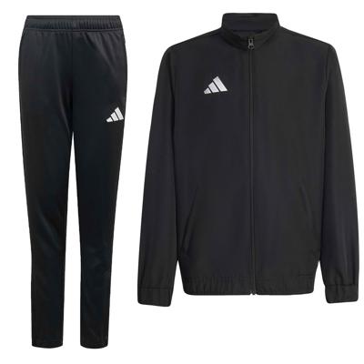 adidas Entrada 26 Trainingspak Full-Zip Kids Zwart Wit