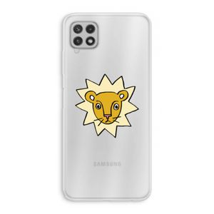 Kleine leeuw: Samsung Galaxy A22 4G Transparant Hoesje