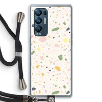 Terrazzo N°21: Oppo Find X3 Neo Transparant Hoesje met koord