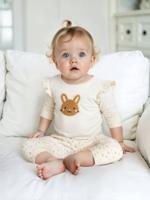 Set sweater en broek baby lichtroze