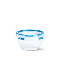 EMSA CLIP & CLOSE N1011600 Voorraaddoos Rond Container 2,6 l Blauw, Transparant 2 stuk(s) - thumbnail