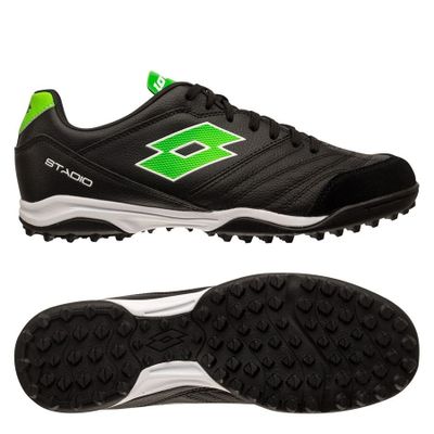 Lotto Stadio 300 II TF - Zwart/Groen Lotto Stadio 300 II TF - Zwart/Groen