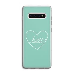 Best heart pastel: Samsung Galaxy S10 4G Transparant Hoesje