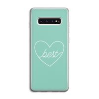 Best heart pastel: Samsung Galaxy S10 4G Transparant Hoesje