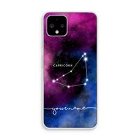 Sterrenbeeld - Donker: Pixel 4 Transparant Hoesje