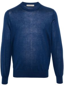 Corneliani pull en maille fine - Bleu