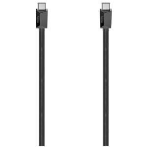 Hama USB-C-kabel Full-Featured, eMarker, USB 3.2 Gen2, 10 Gbit/s, 1,00 m Kabel Zwart